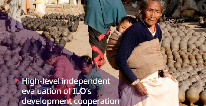 cover page for high-level evaluation of development cooperation