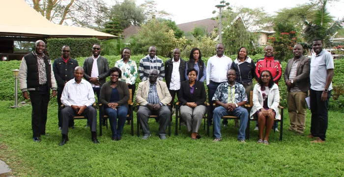 Group of workshop participants in Kenya