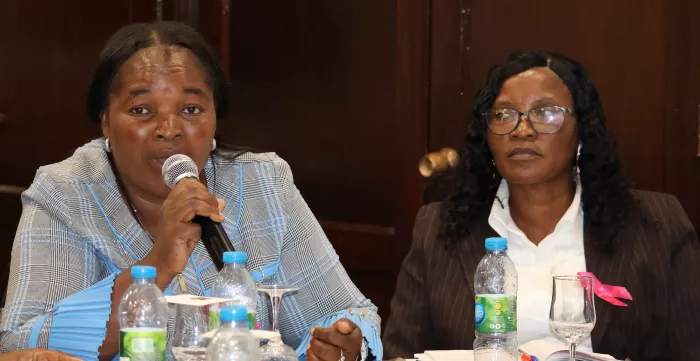 Members of trade unions in the training on gender and reduction of poverty